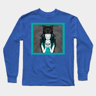 Indigenous Native American WOman. Long Sleeve T-Shirt